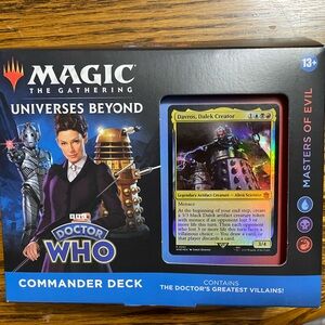 Doctor Who Commander Deck, villain set